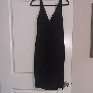 Lulu's Black Backless Dress